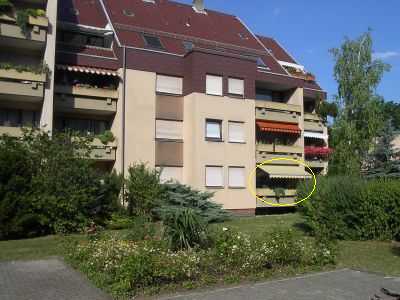 Innenhof der Wohnanlage